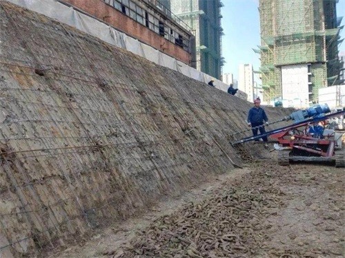 翼城建筑边坡支护
